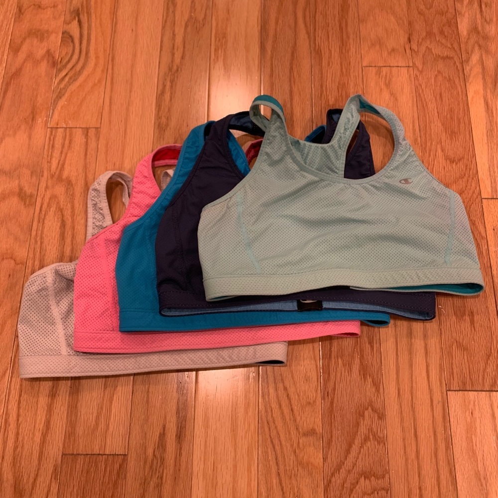 5 reversible champion sports bras